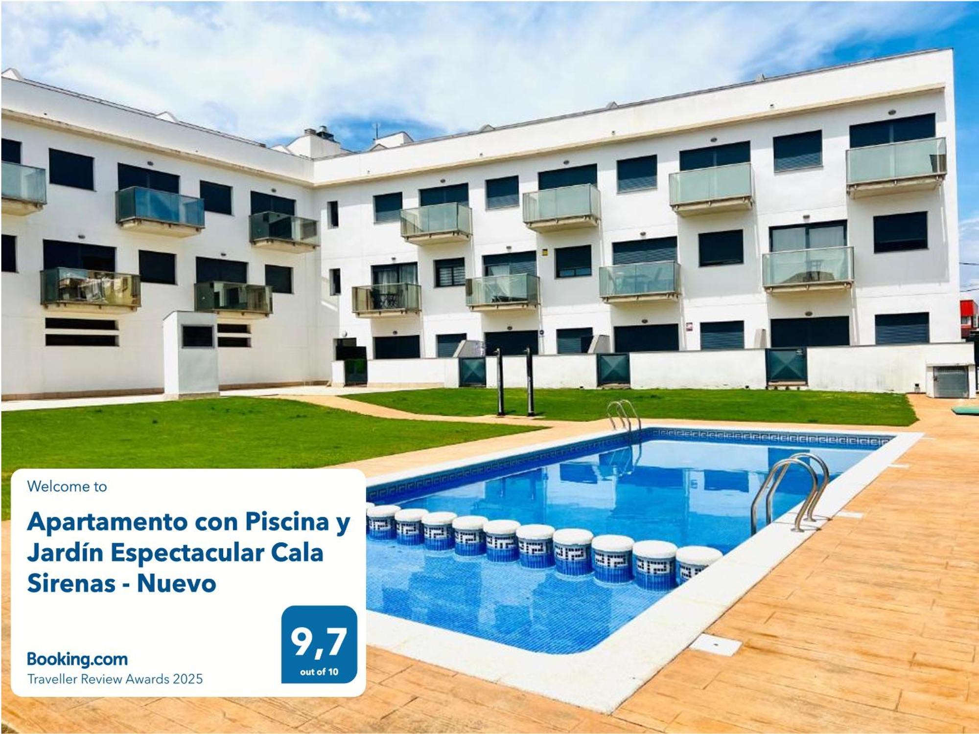 Apartamento Con Piscina Y Jardin Espectacular Cala Sirenas - Nuevo ميامي بلاتجا المظهر الخارجي الصورة